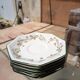 6 tea saucers by Johnson Brothers