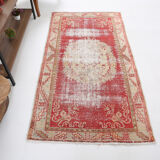 Wool Handmade Vintage Rug, 189x105Cm