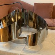 Space Age chrome metal chandelier