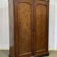 Armoire dressing Victorienne 19ème en acajou.