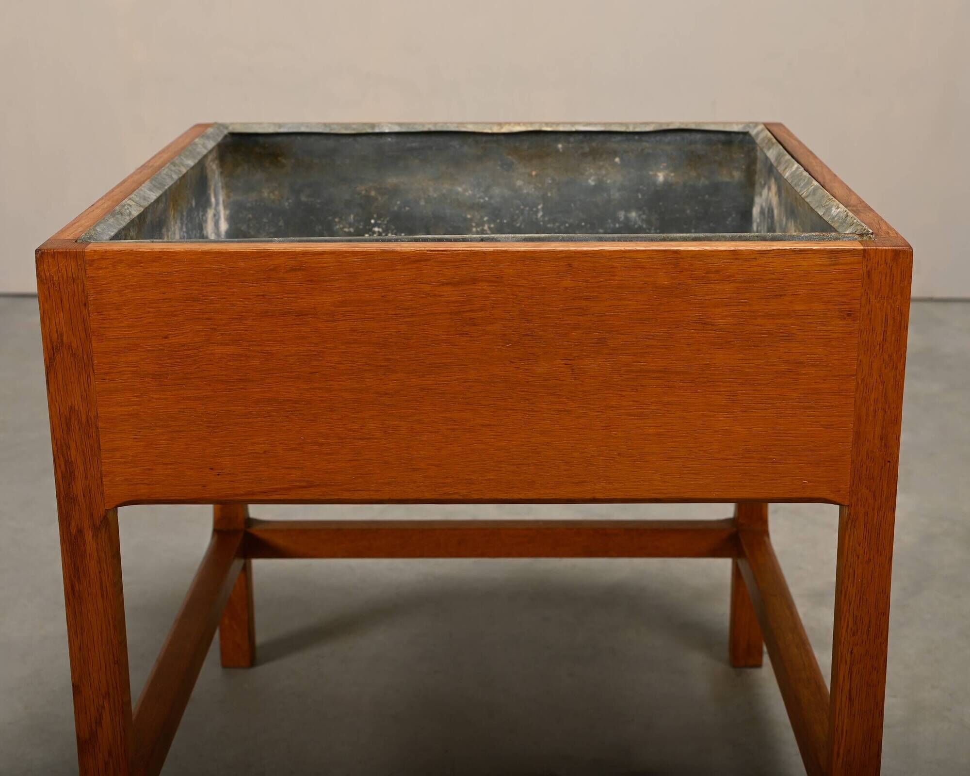 Kai Kristiansen Planter in Oak for Aksel Kjersgaard, 1960s