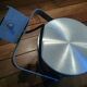 Lot of 3 industrial spot "Concord Lytespan" alu brushed vintage 80s