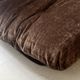 Marsala armchair in plexiglass and brown short pile velvet, Ligne Roset 1970