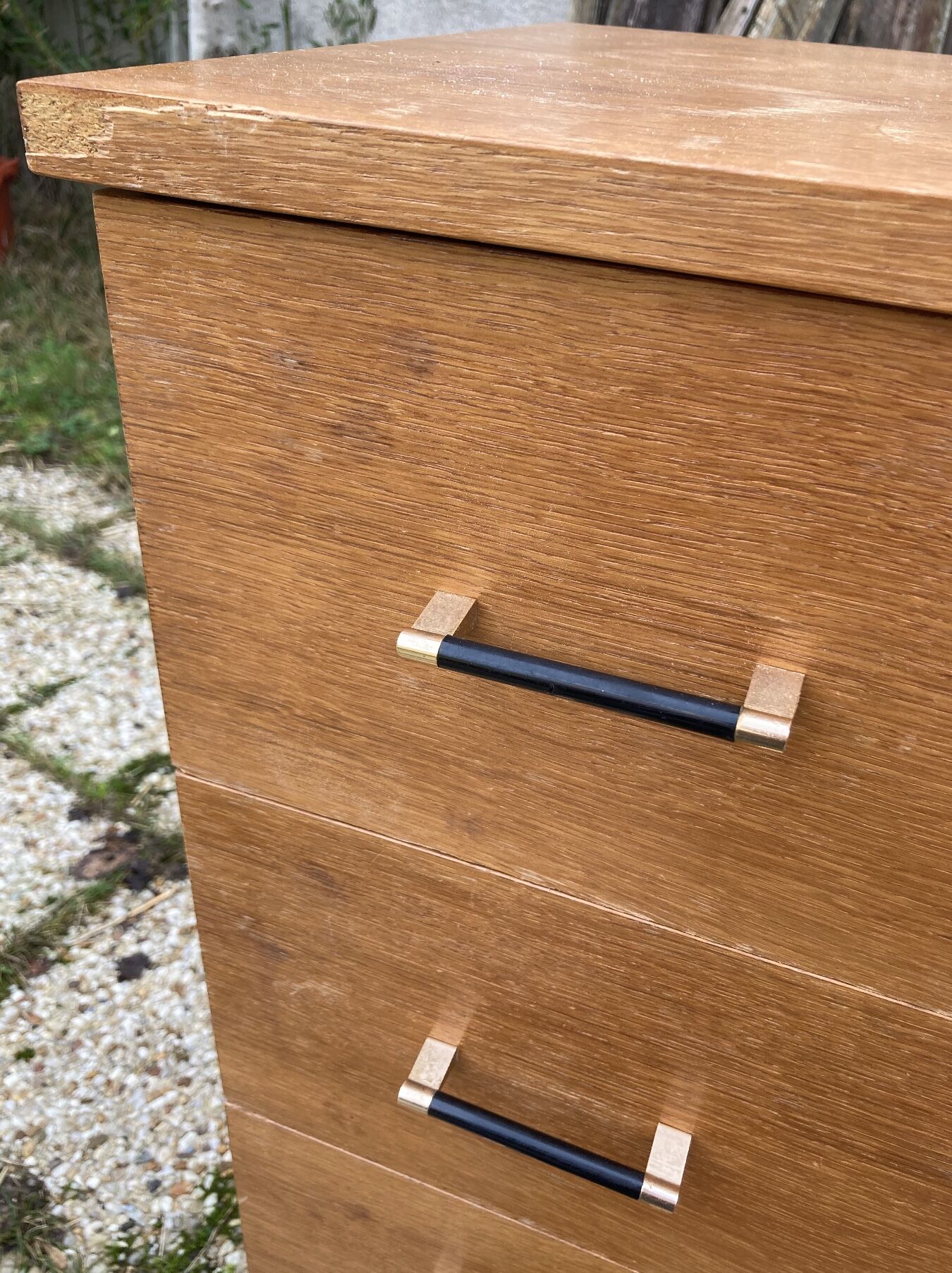 Commode pieds compas vintage
