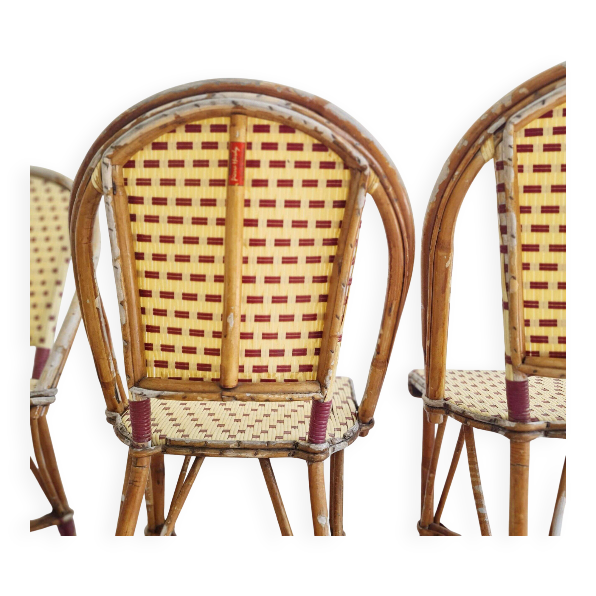 Hardy rattan bistro chairs - antique rattan chairs