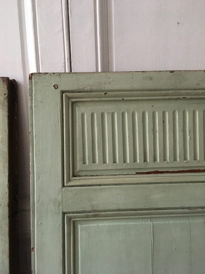 Pair of old doors