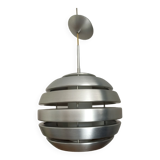 Eglo brushed aluminum designer pendant light