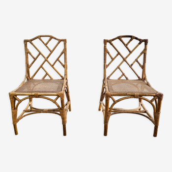 Rattan table and chairs set