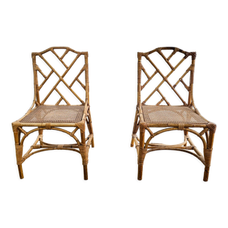 Rattan table and chairs set