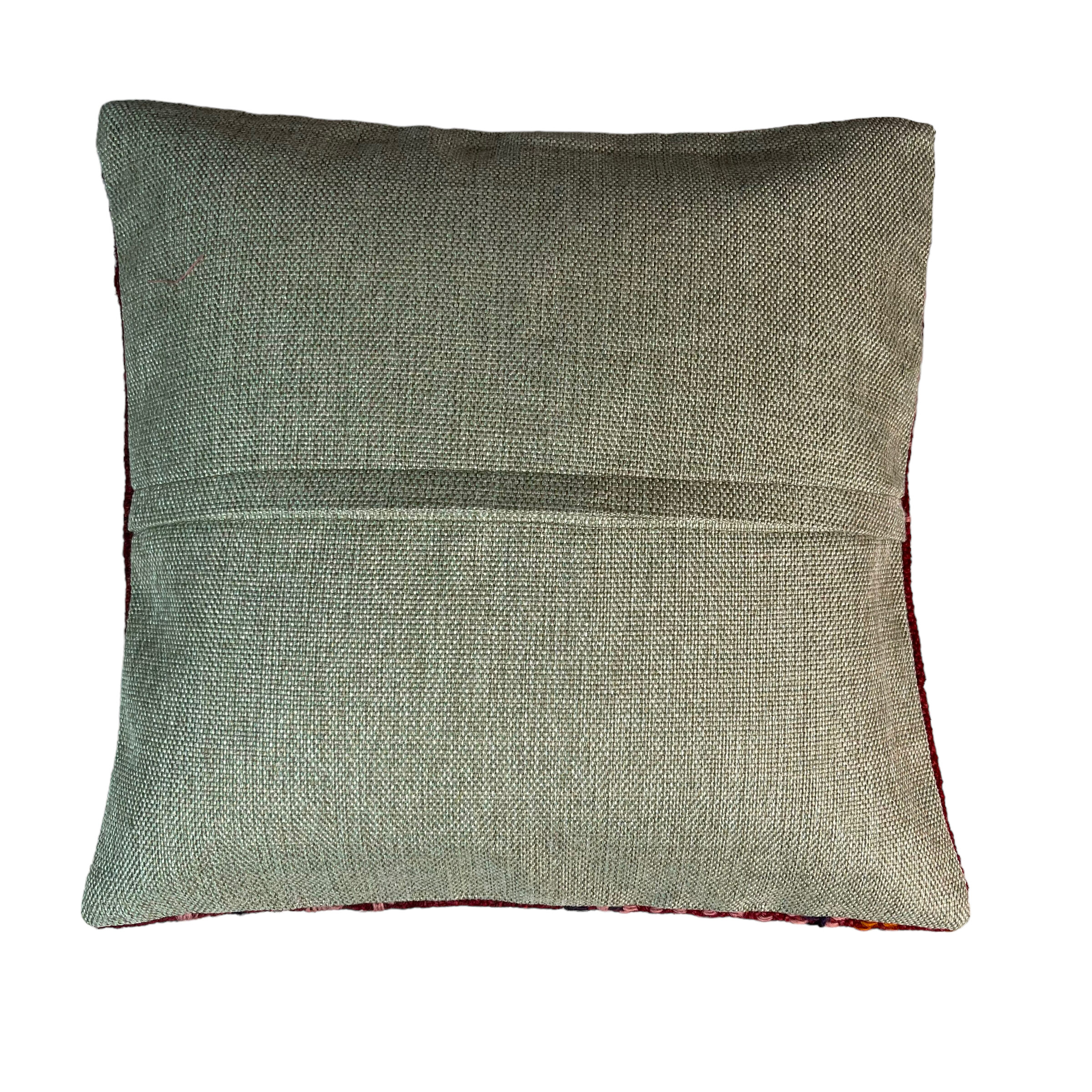 Housse de coussin Kilim turc vintage 40x40cm