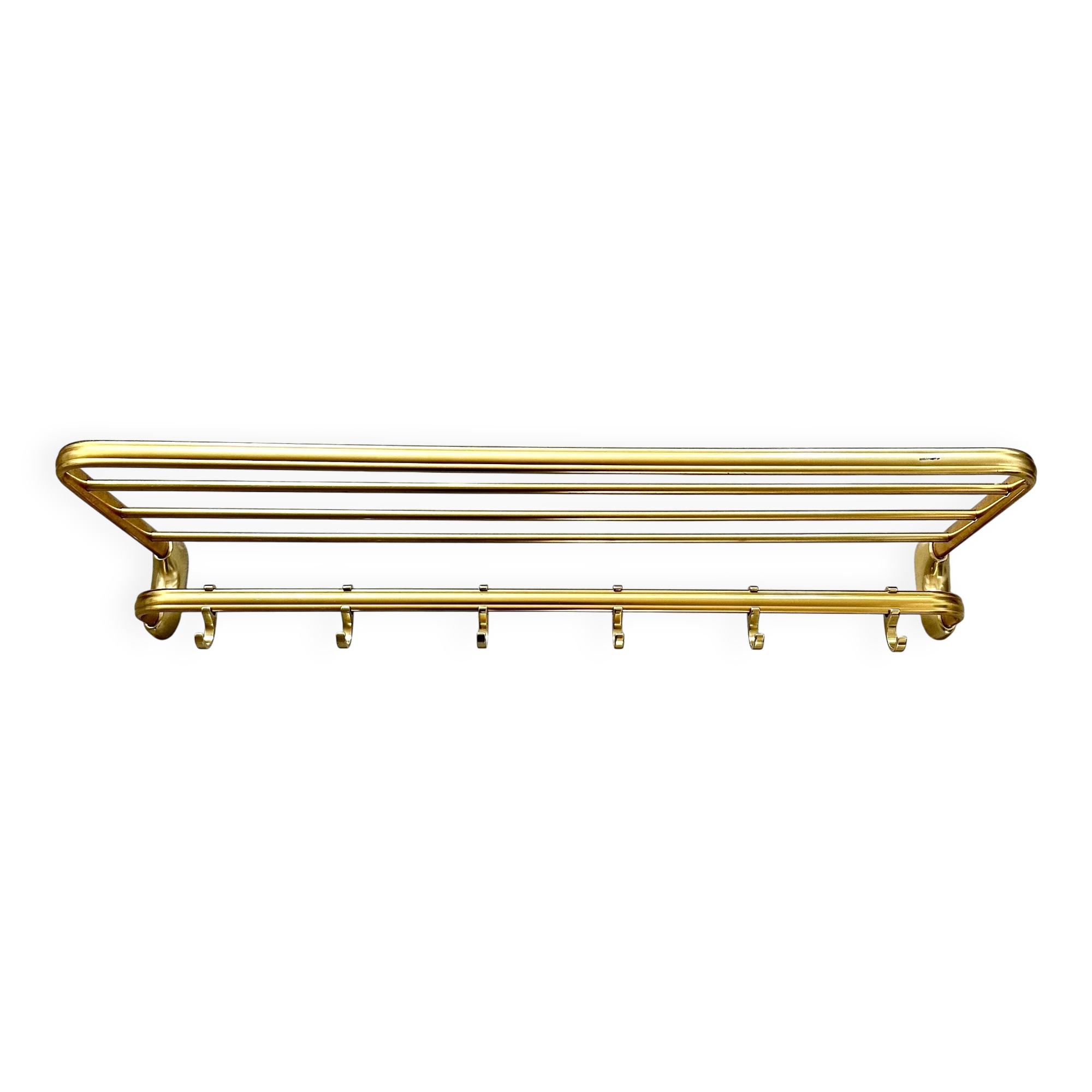 Mid-Century Modern Wall Coat Rack / Hat Rack – Germany, 1960s