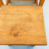 Solid pine nesting tables