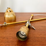 Large opaline lamp by Aloys Gangkofner for Peill and Putzler