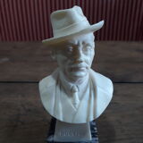 Resin bust by Puccini, marble base