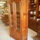 Bibliotheque 2 portes en noyer de 1900