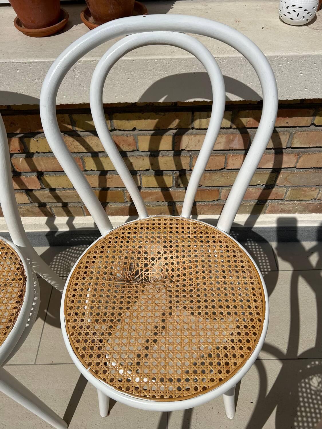 Set of 4 bistro chairs