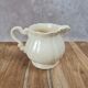 Antique milk jug Sarreguemines – Cream earthenware