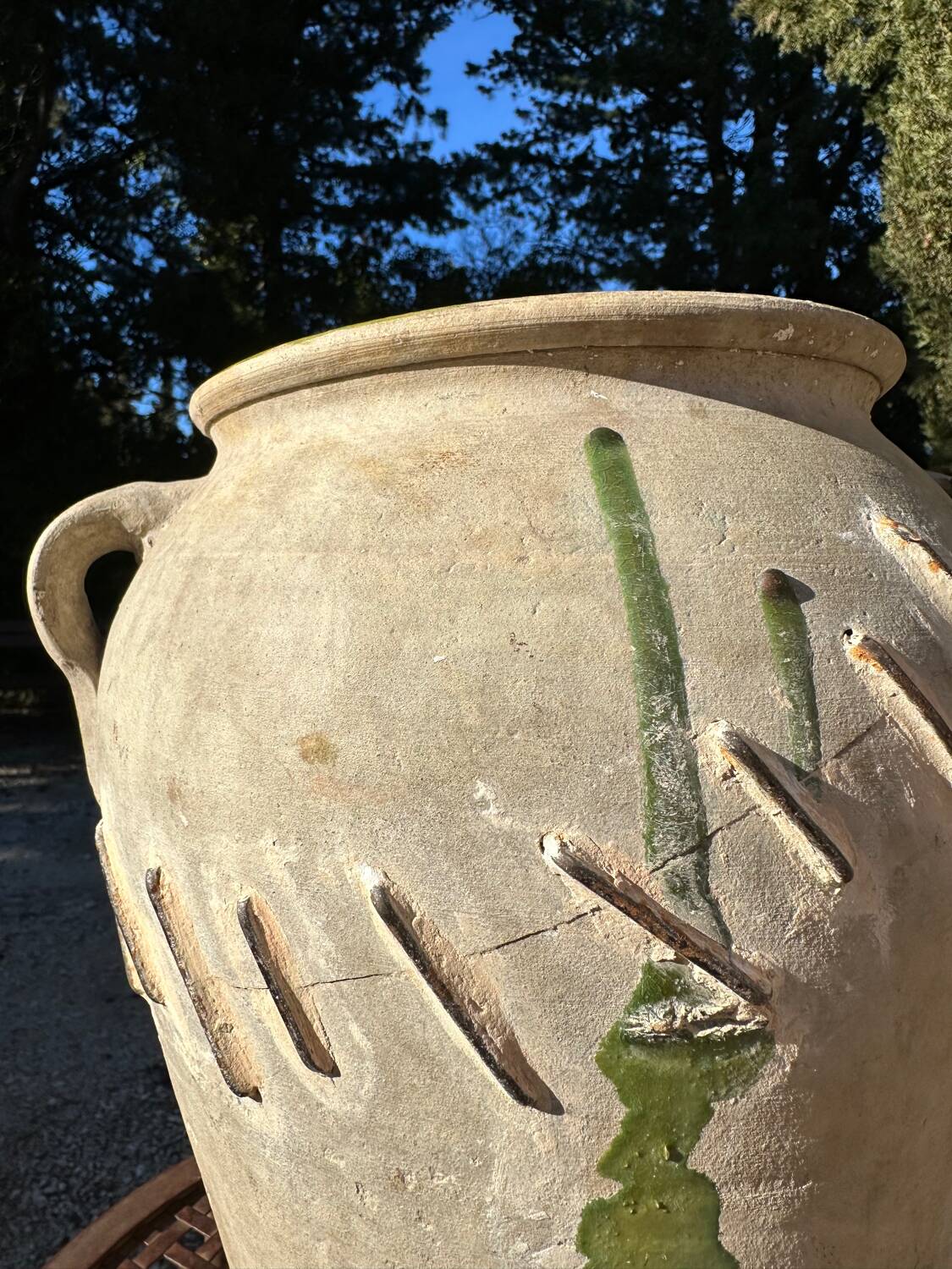 Terracotta jar