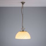 Ceiling lamp with Murano glass shade