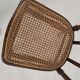Old cane bistro chair