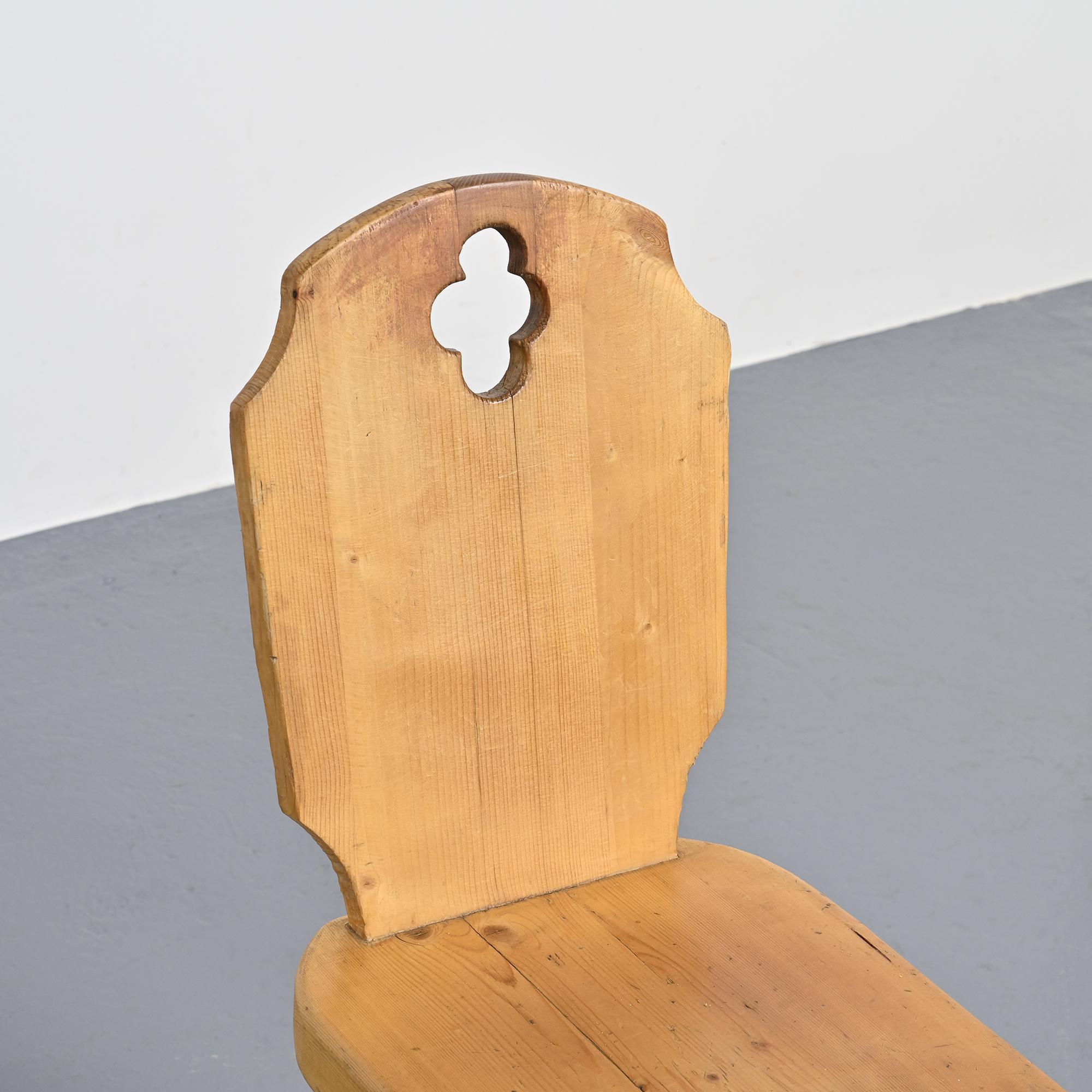 Chaise par René Martin, vers 1960