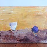 Modern painting - abstract still life