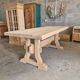 Monastery farmhouse table sandblasted