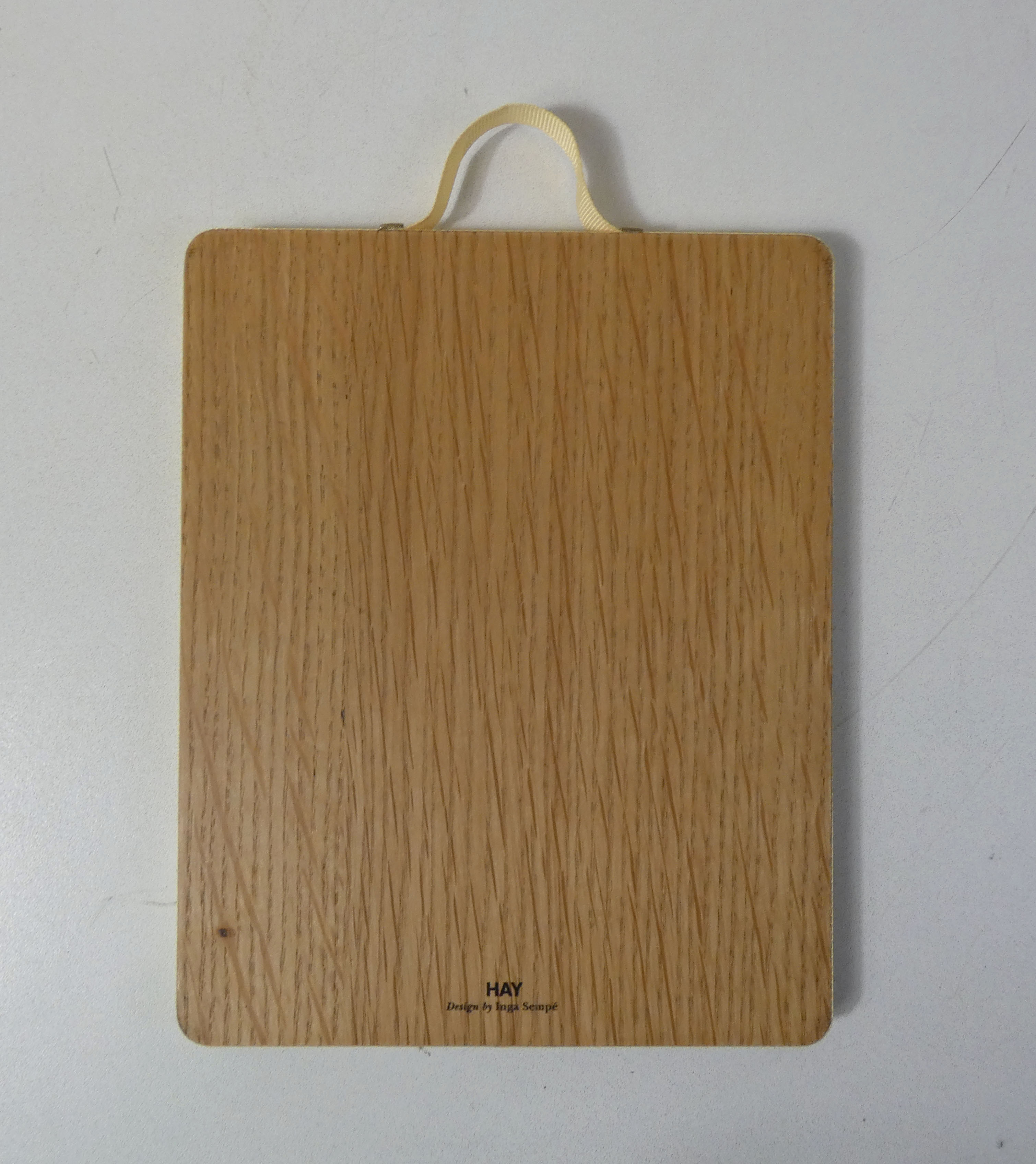 Mirror yellow ribbon design HAY Inga Sempé