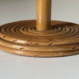 Vintage rattan lamp from the 60s