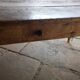 Table de ferme basse