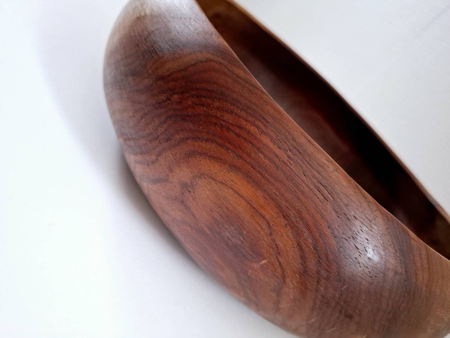 Vintage teak platter