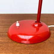 Red German table lamp mid-century 6556 by Christian Dell for Kaiser Idell, 1960s