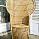 Emmanuelle armchair in 1970s rattan