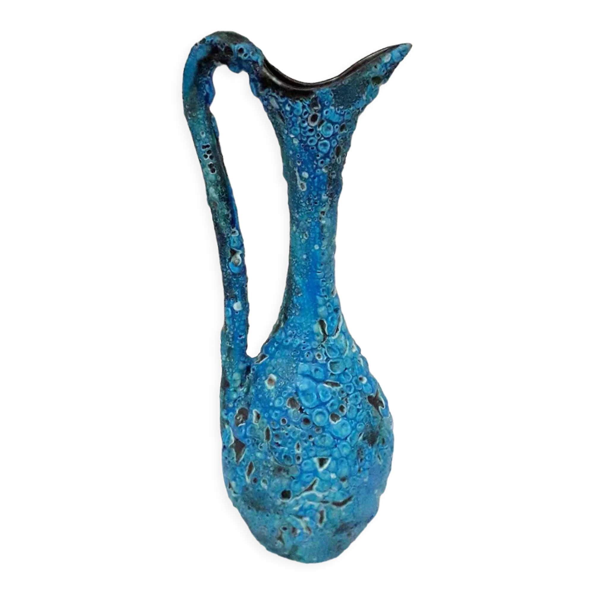 Fat Lava pitcher vase