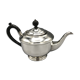 English silver metal teapot