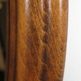 Mirror oval wood molding