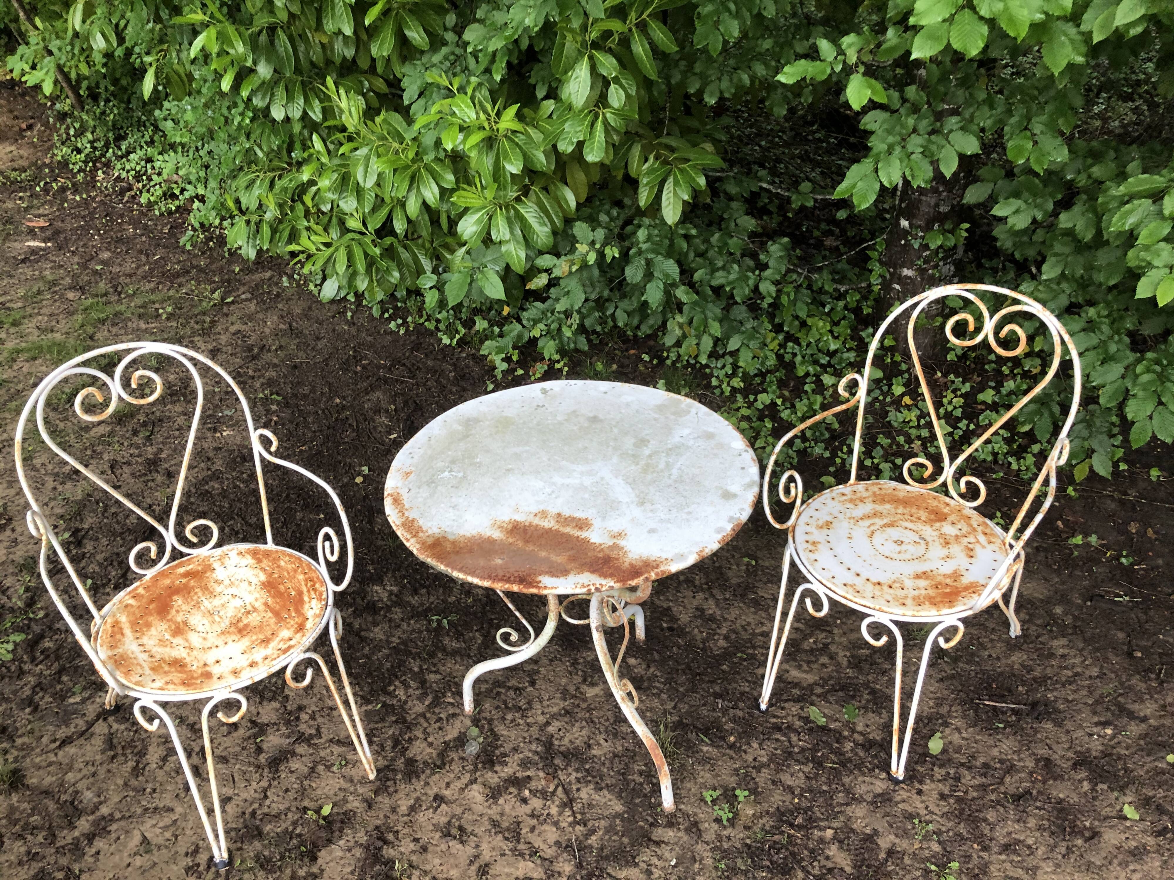 Romantic duo garden set