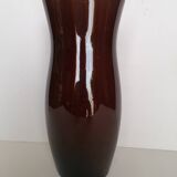Red and brown verceram vase