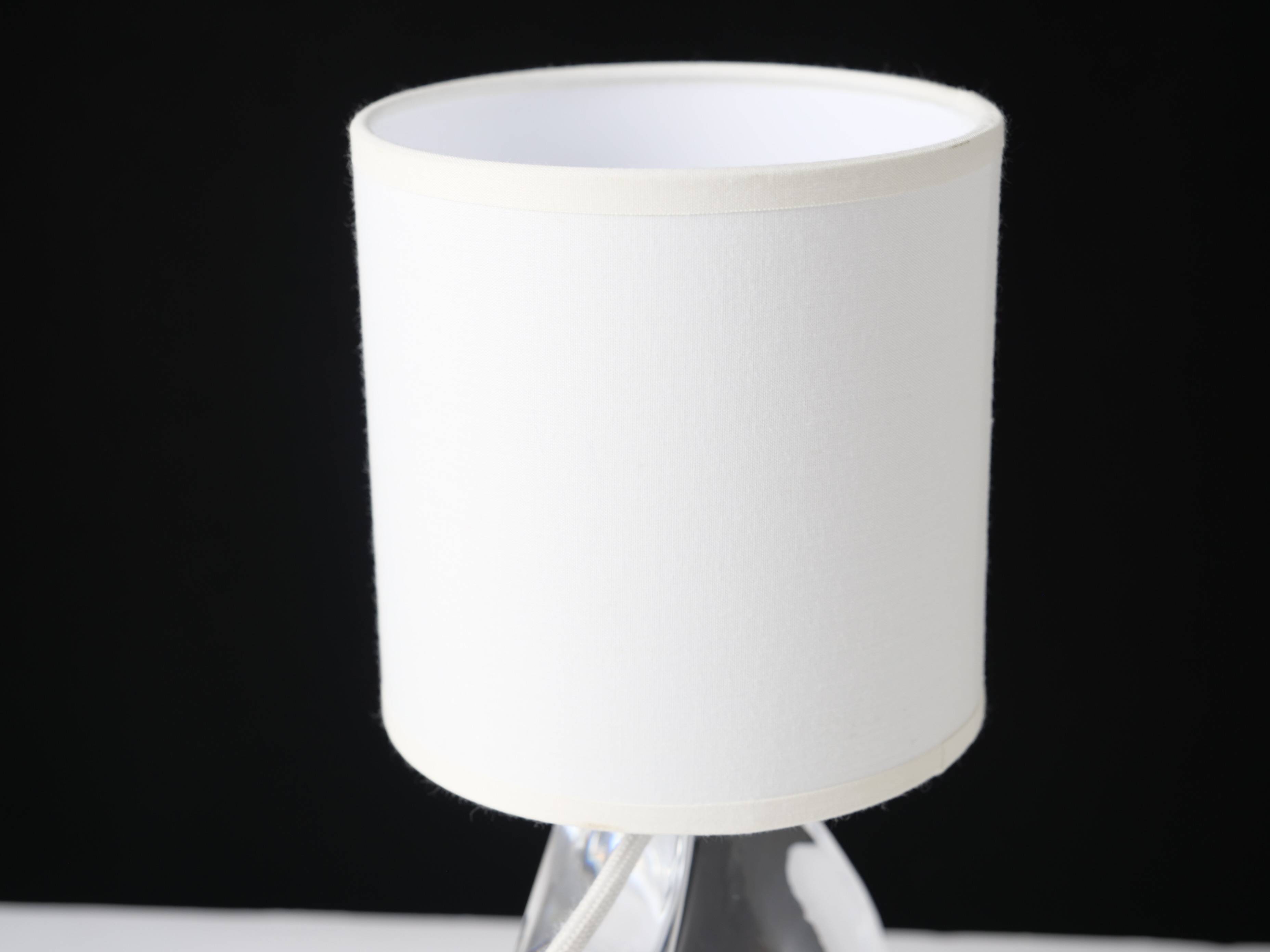 Crystal bedside lamp from daum france