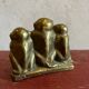 Bronze statue of the three monkeys 1940/50