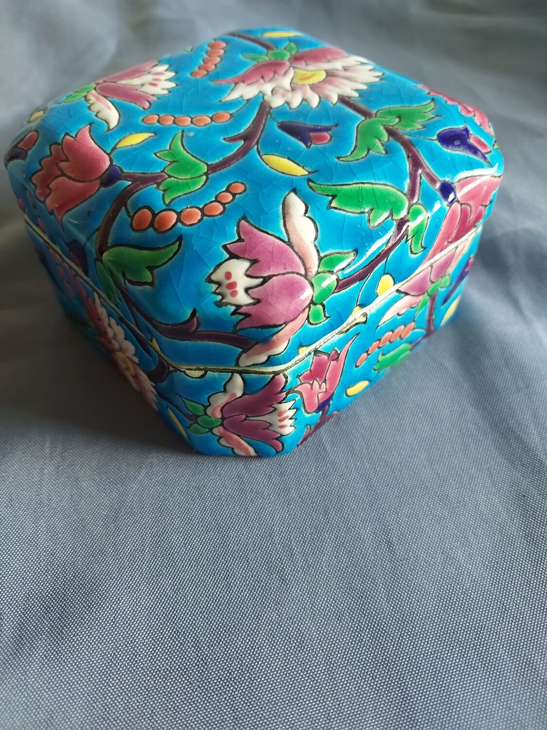 Longwy sugar box