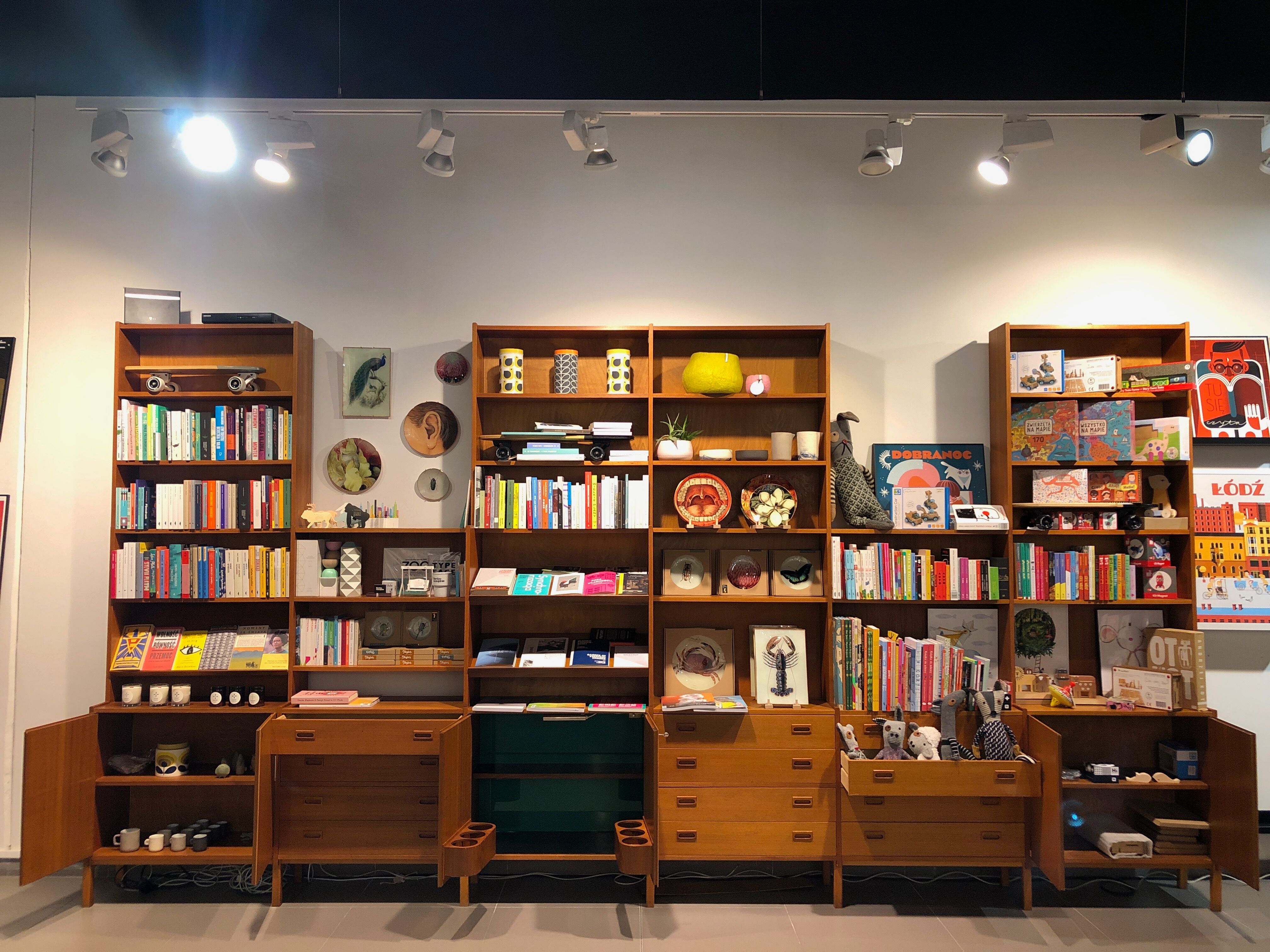 Danish large modular teak shelving unit bookcase, 70s