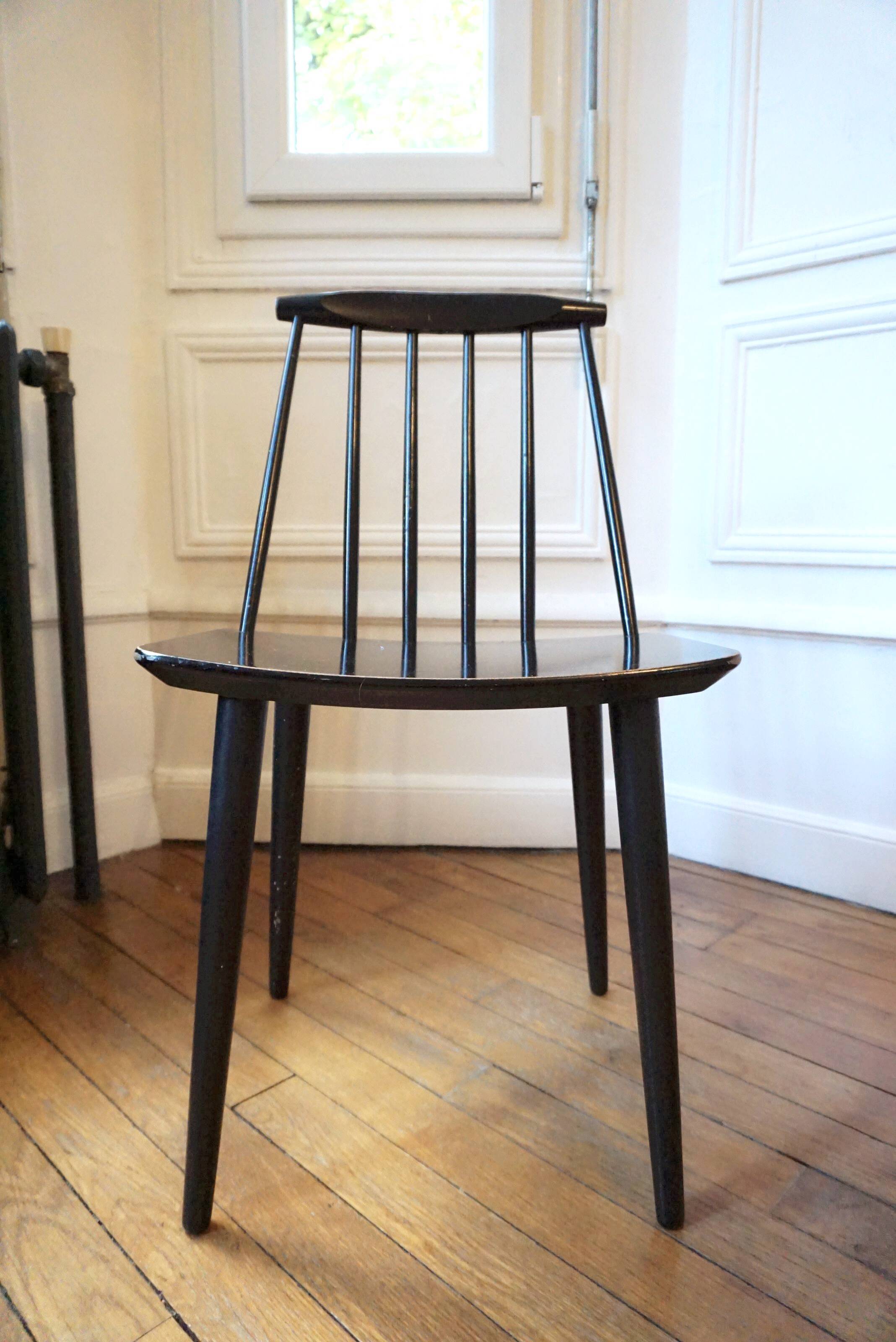 Danish Chair furniture model d77 by Folke Palsson