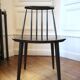Danish Chair furniture model d77 by Folke Palsson