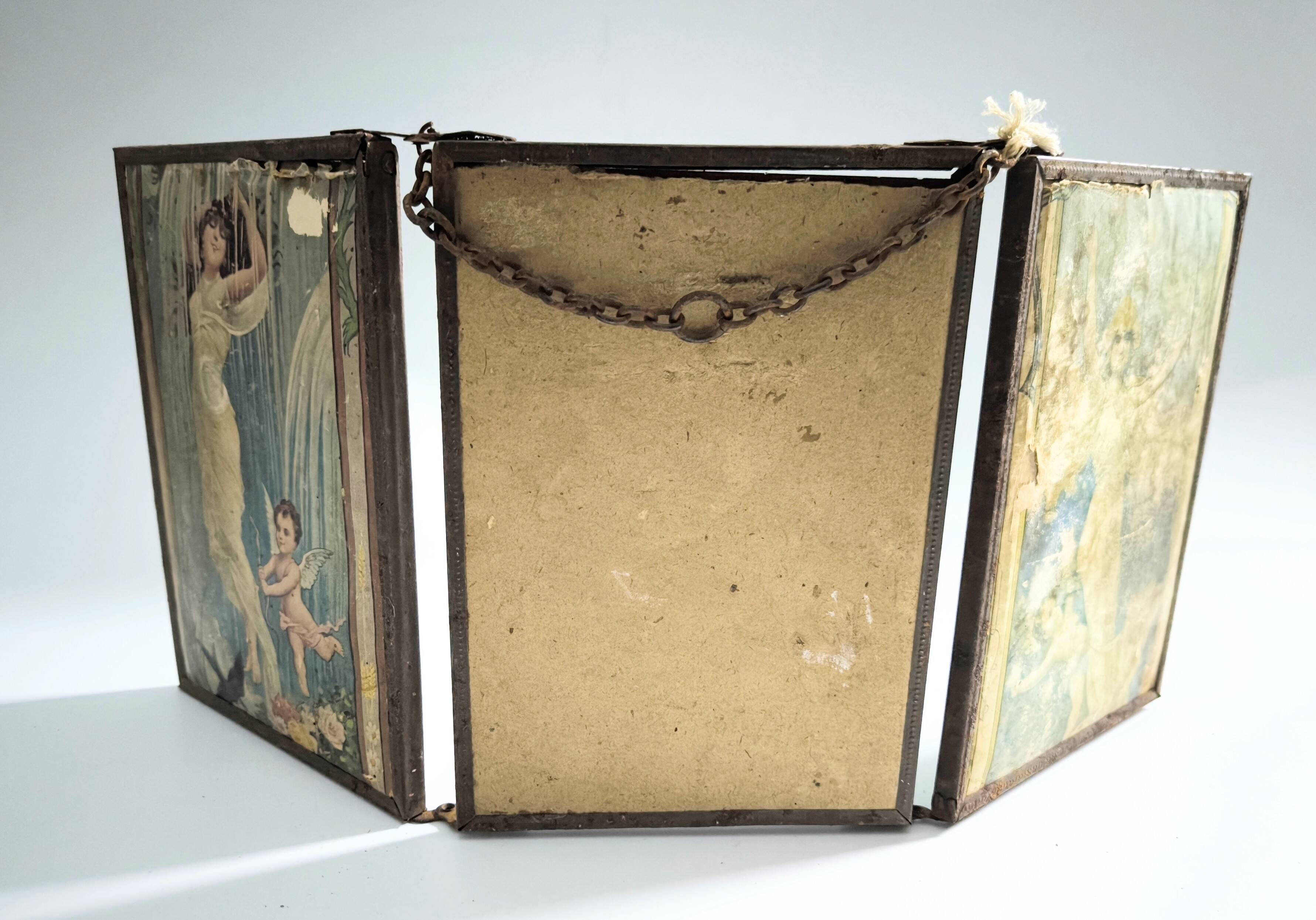 French Art Nouveau Triptych 1900-1910