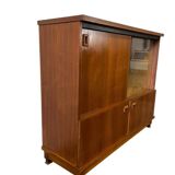 Bar cabinet / display cabinet / vintage furniture with glass section