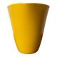 Yellow ceramic vase