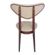 Heart Chair by Helena & Jerzy Kurmanowicz in Beech Wood and Boucle