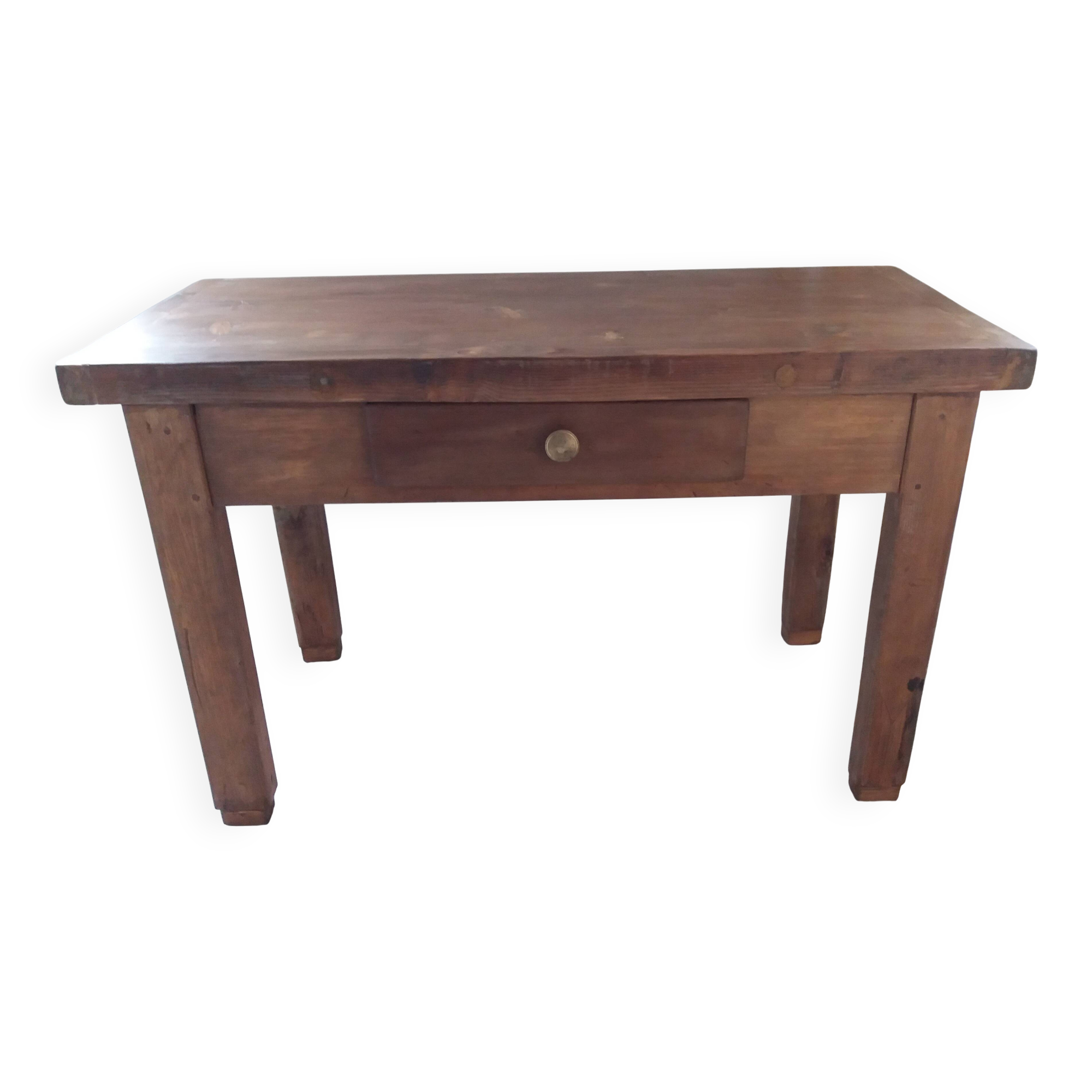 Rustic kitchen table