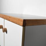 Wall Mounted 'Les Arcs’ Cabinet / Sideboard , France, 1970s